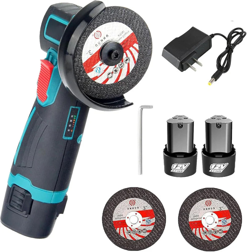12V Angle Handheld Portable Electric Grinder