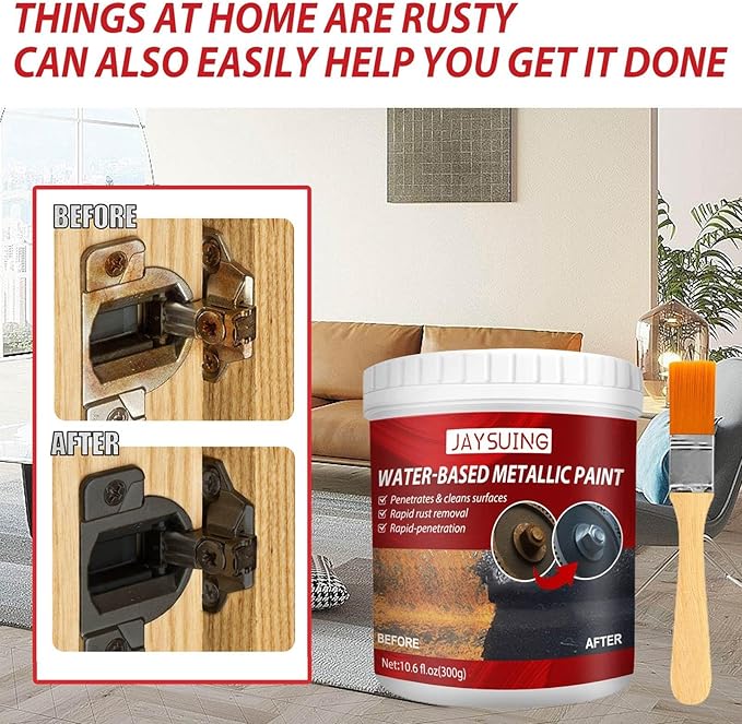 300g Water Base Metallic Paint